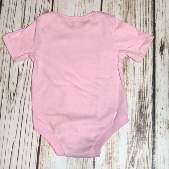 Baby One Piece Bodysuit 12 Mos. Pink Breast Cancer - Picture 3 of 4